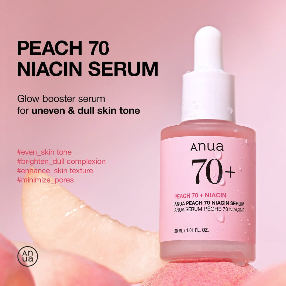 Anua - Peach 70% Niacin Serum 30ml  2