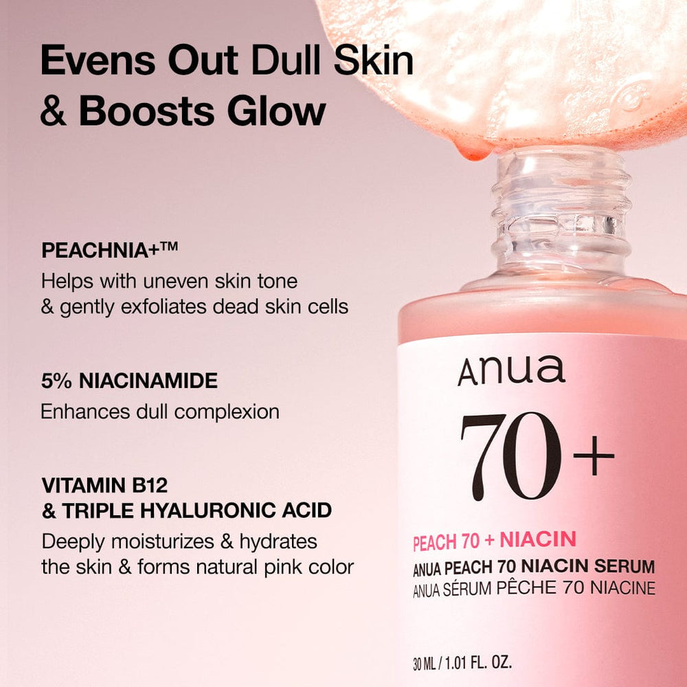 Anua - Peach 70% Niacin Serum 30ml  3