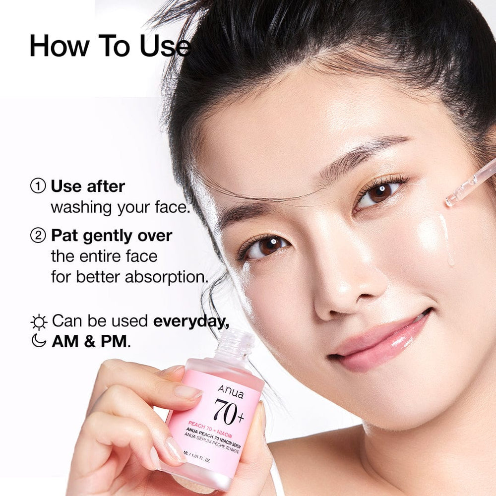 Anua - Peach 70% Niacin Serum 30ml  5