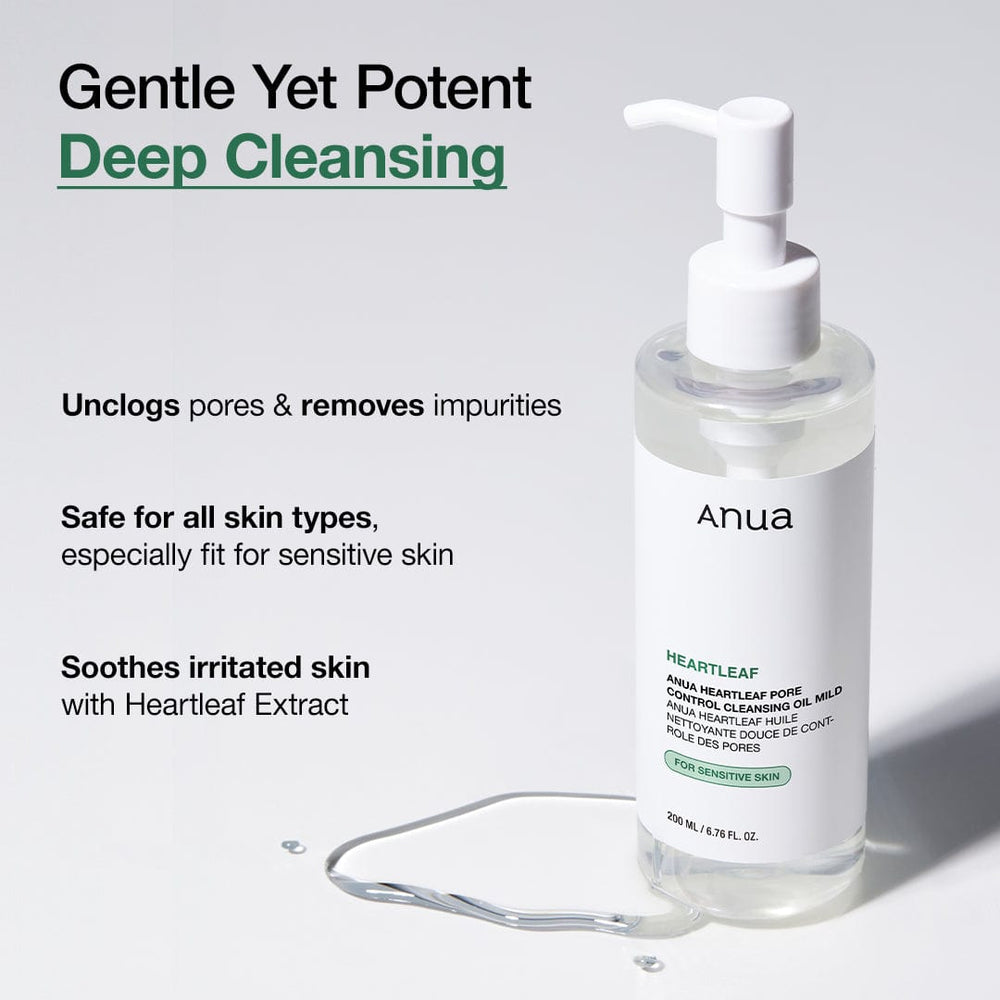 Anua - Heartleaf Pore Control Cleansing Oil Mild 200ml 3