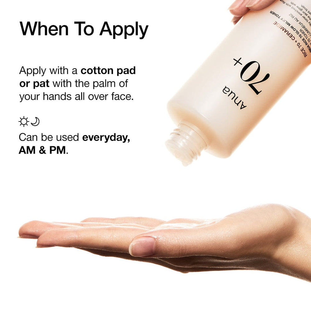Anua - Rice 70 Glow Milky Toner Mini 40ml 5