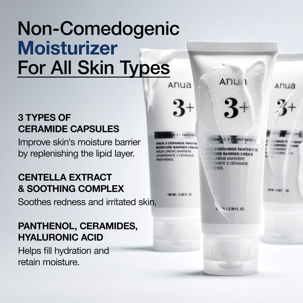 Anua - 3 Ceramide Panthenol Moisture Barrier Cream 100ml 5
