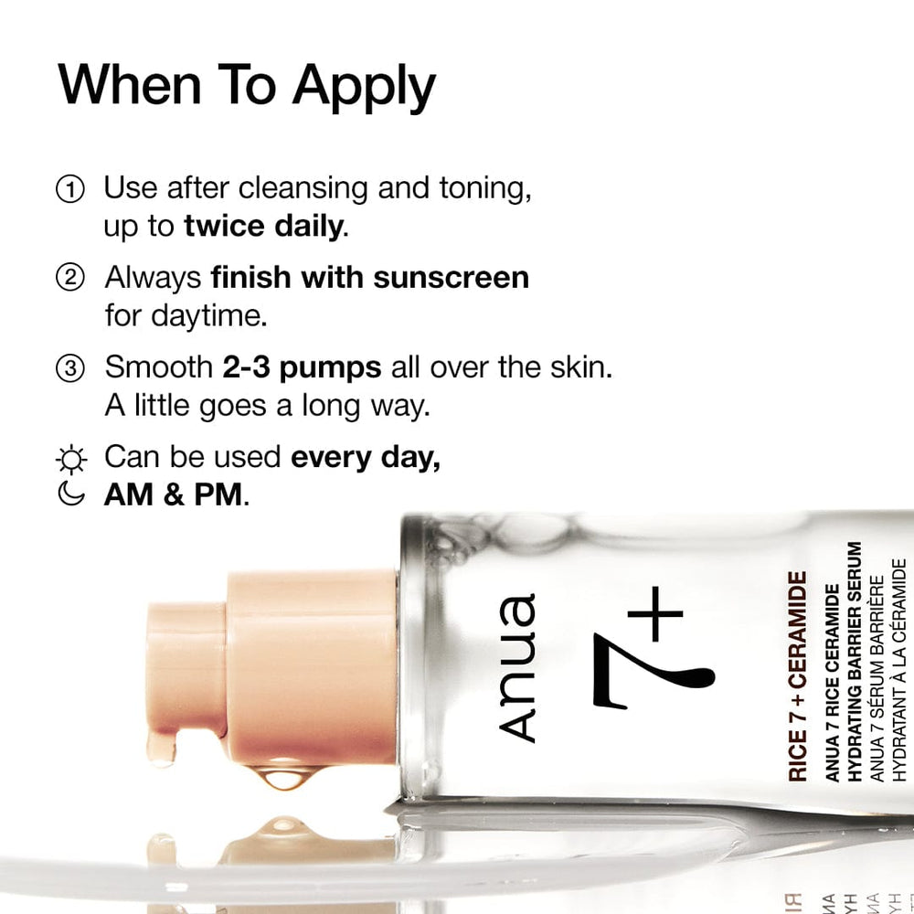 Anua - 7 Rice Ceramide Hydrating Barrier Serum 50ml 7
