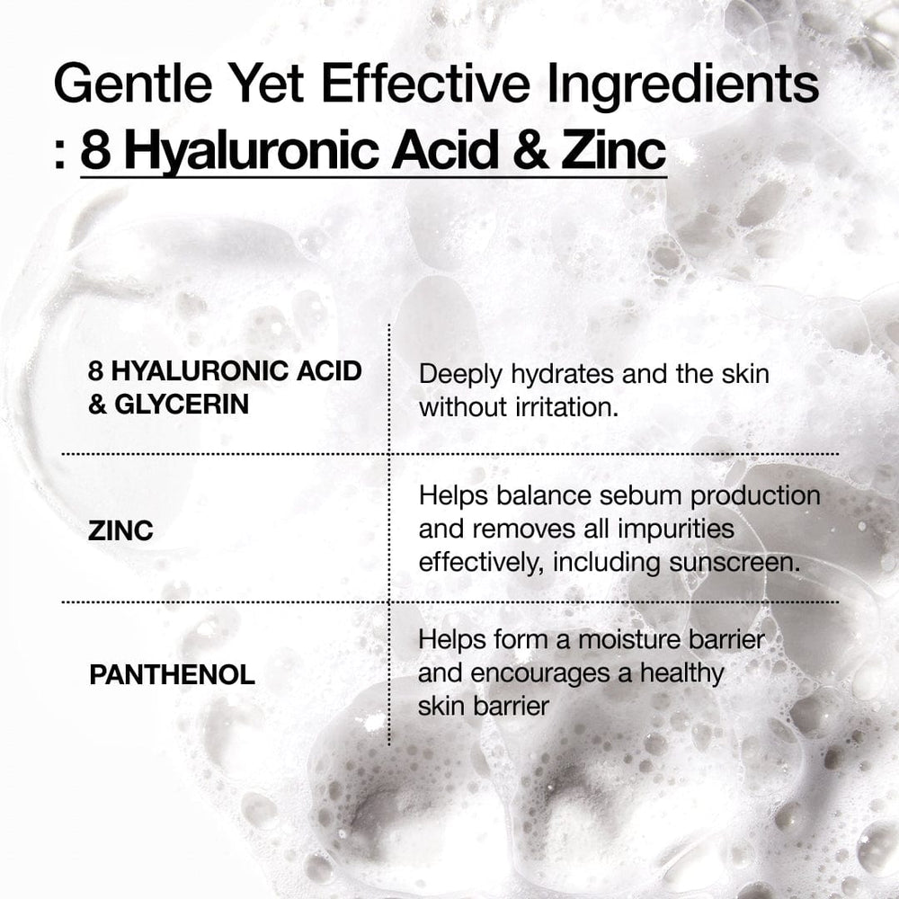 Anua - 8 Hyaluronic Acid Hydrating Gentle Foaming Cleanser 150ml 4