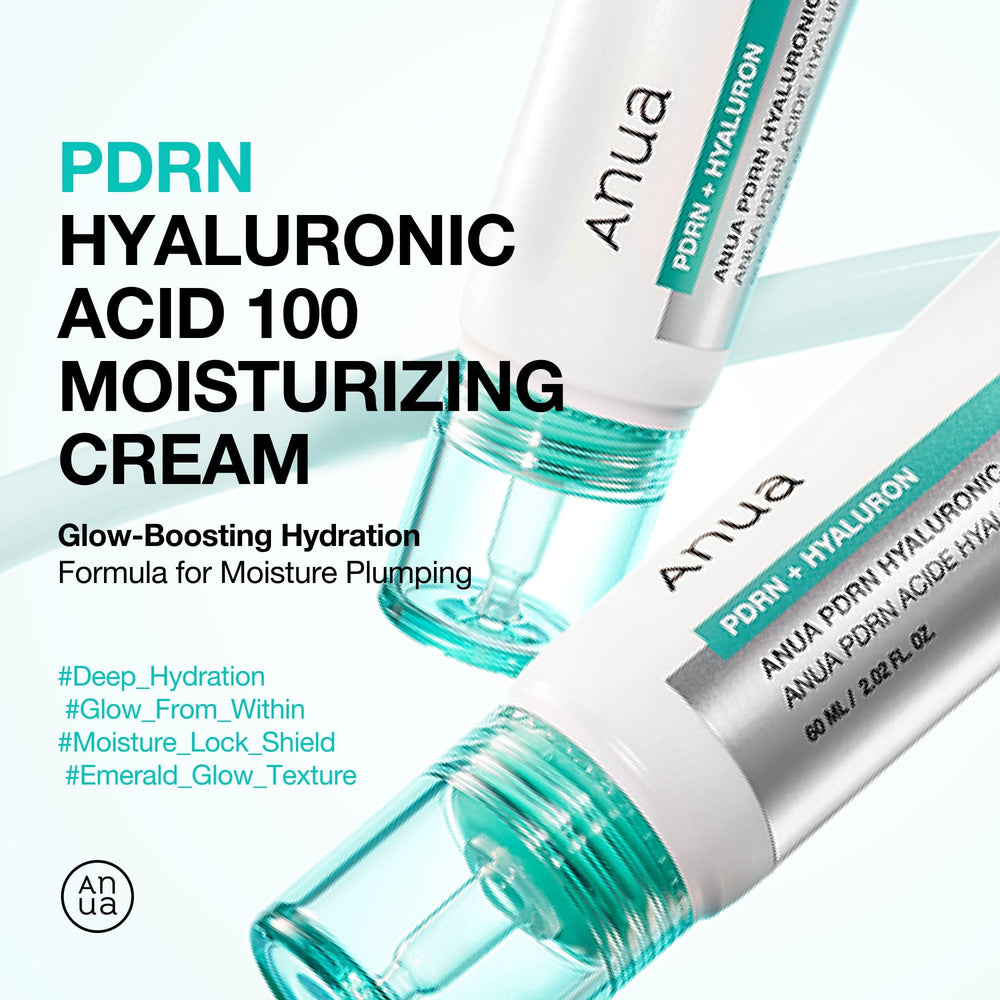 Anua - PDRN Hyaluronic Acid 100 Moisturizing Cream 60ml 2