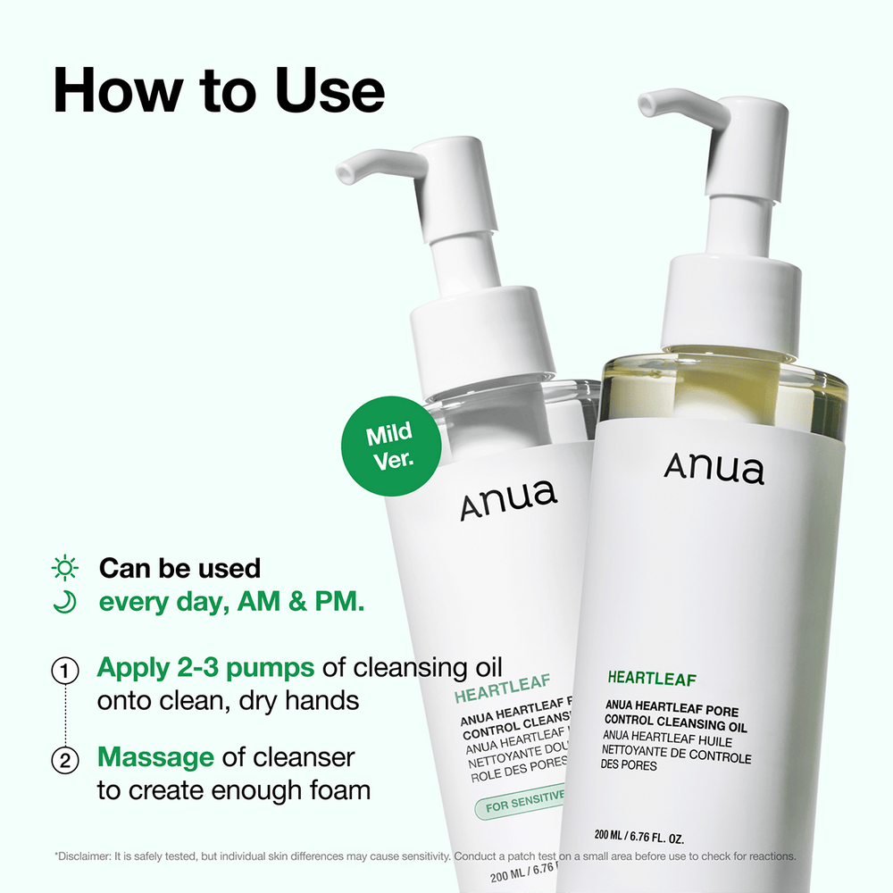 Anua - Heartleaf Pore Control Cleansing Oil 200ml 10