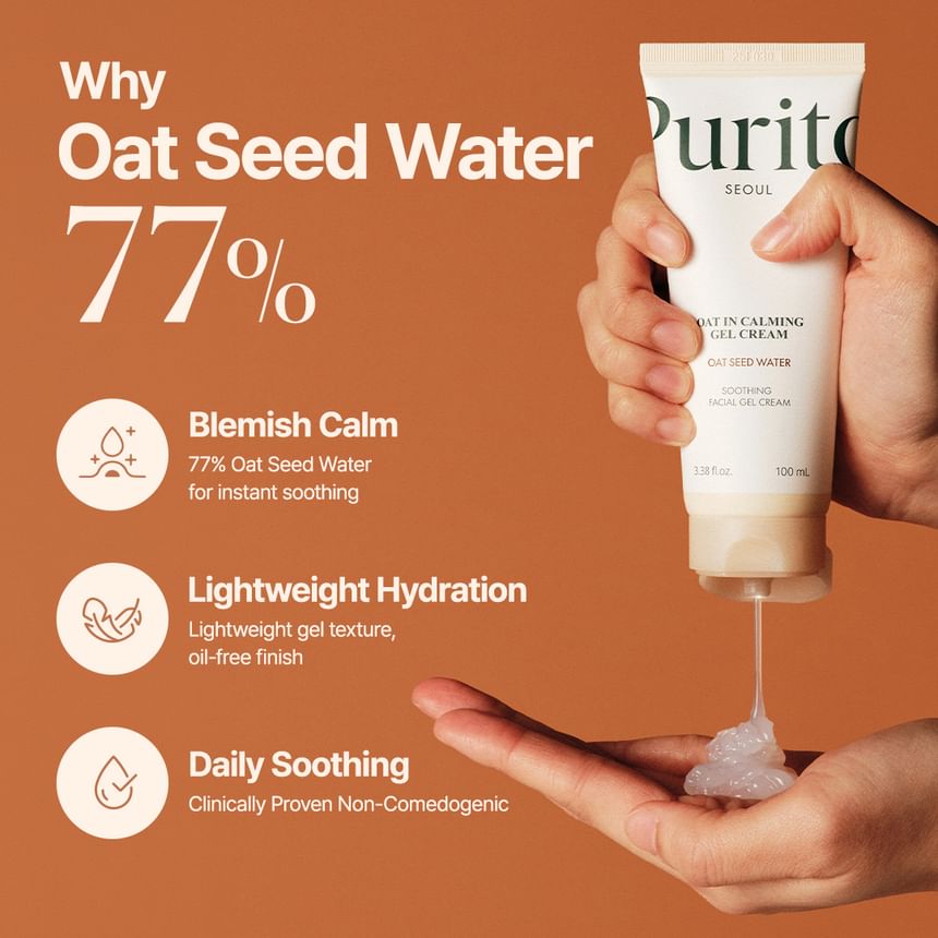 Purito SEOUL - Oat-In Calming Gel Cream 100ml 2