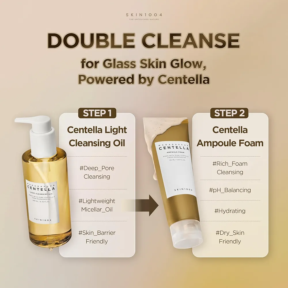 SKIN1004 - Madagascar Centella Light Cleansing Oil 200ml 8