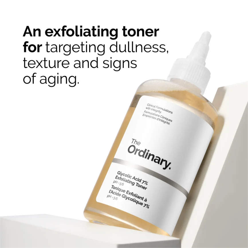 The Ordinary Glycolic Acid 7% Exfoliating Toner 240ML 2