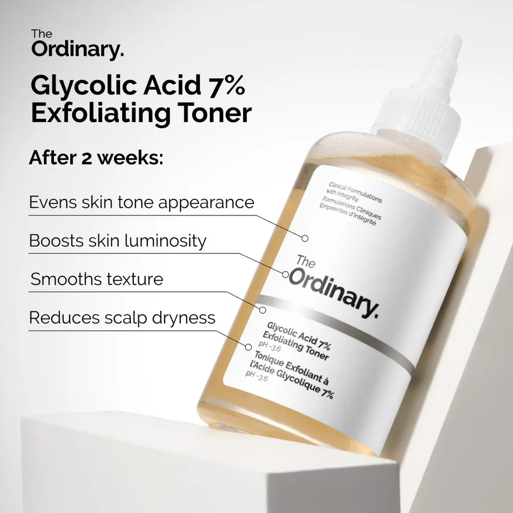 The Ordinary Glycolic Acid 7% Exfoliating Toner 240ML 4