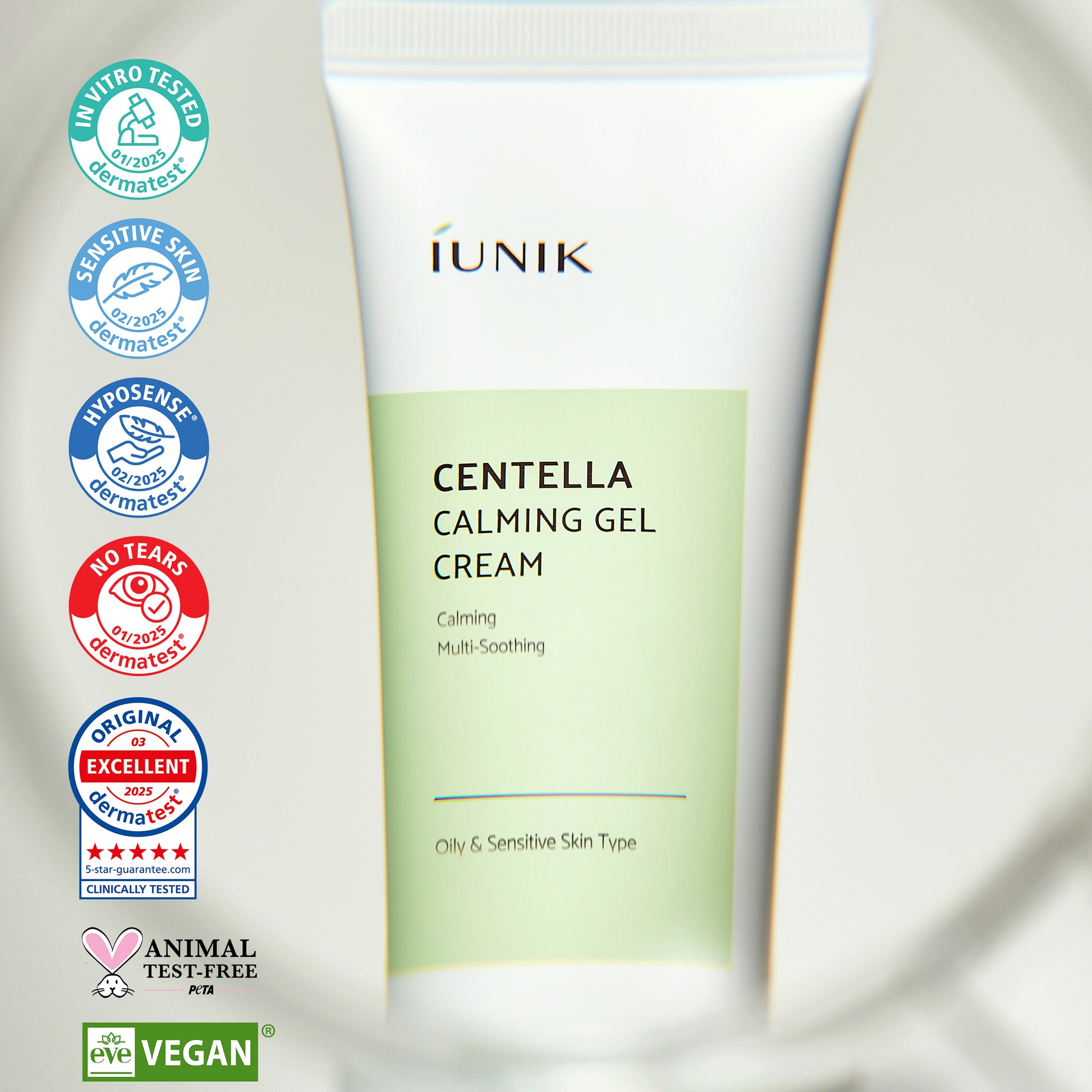 iUNIK - Centella Calming Gel Cream 60ml 3