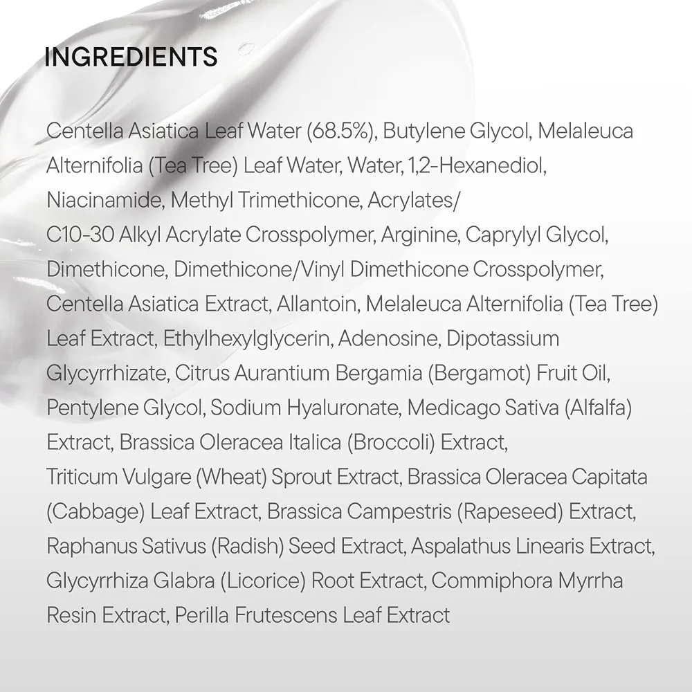 iUNIK - Centella Calming Gel Cream 60ml 9