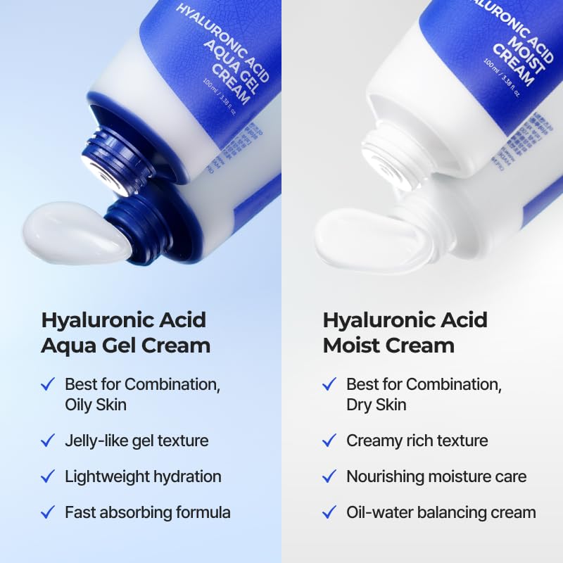 Isntree - Hyaluronic Acid Aqua Gel Cream 100ml  5
