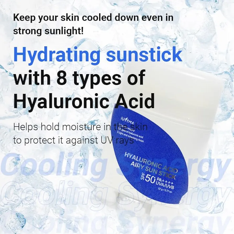 Isntree Hyaluronic Acid Airy Sun Stick SPF50+ PA++++ 22g 3