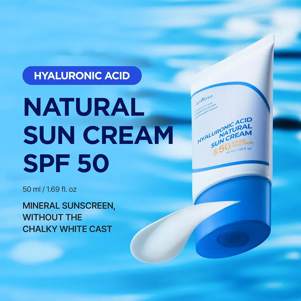 Isntree - Hyaluronic Acid Natural Sun Cream 50ml 3