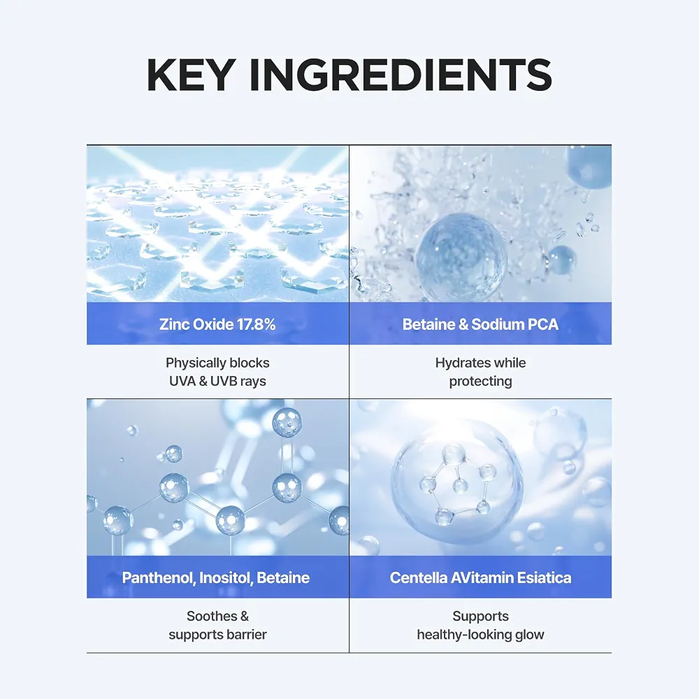 Isntree - Hyaluronic Acid Natural Sun Cream 50ml 6