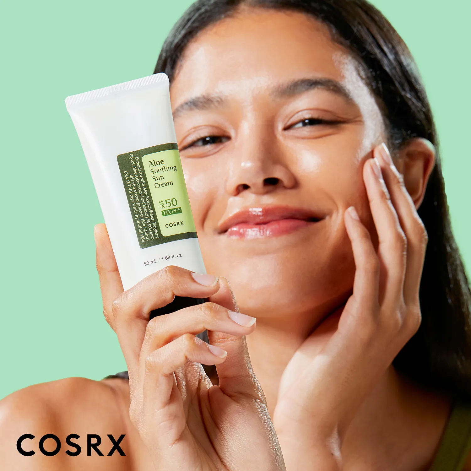 COSRX - Aloe Soothing Sun Cream SPF50+ PA+++ 50ml 8