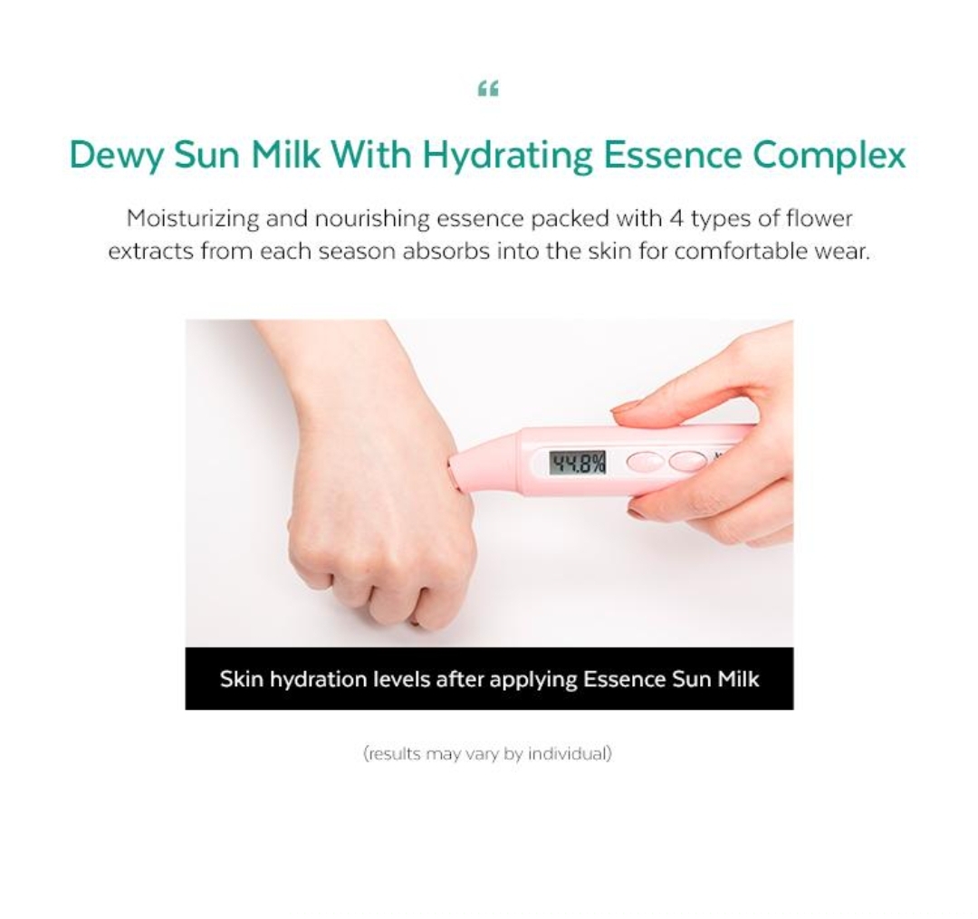 MISSHA - All-Around Safe Block Essence Sun Milk EX SPF 50+ PA+++ 70ml 5