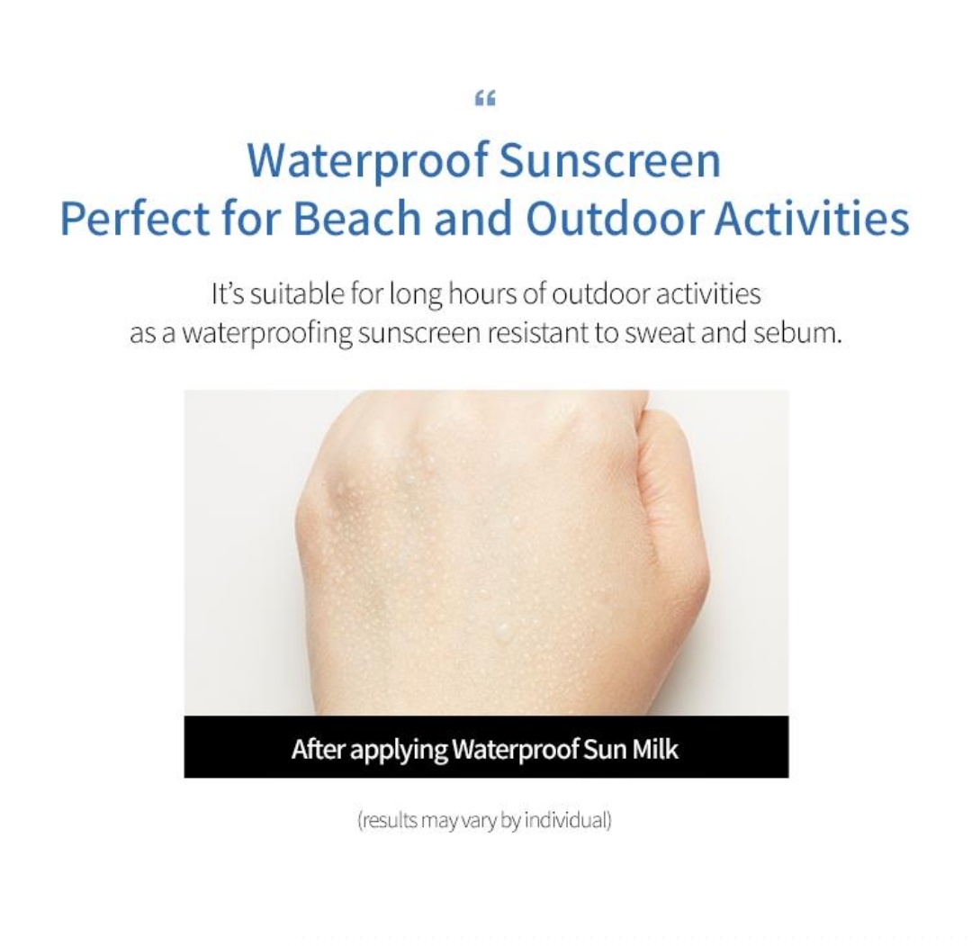 MISSHA - All Around Safe Block Waterproof Sun Milk SPF 50+ PA++++ 70ml 6
