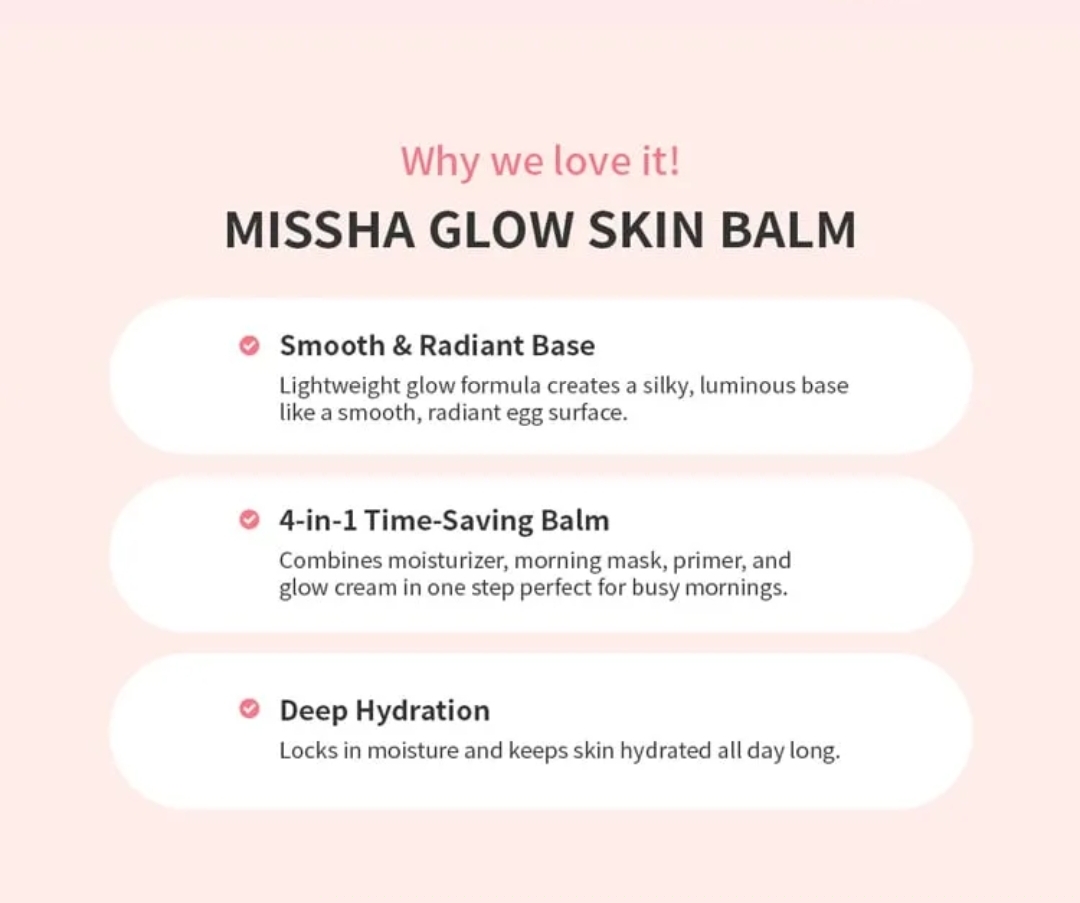 MISSHA - Glow Skin Balm 50ml 7