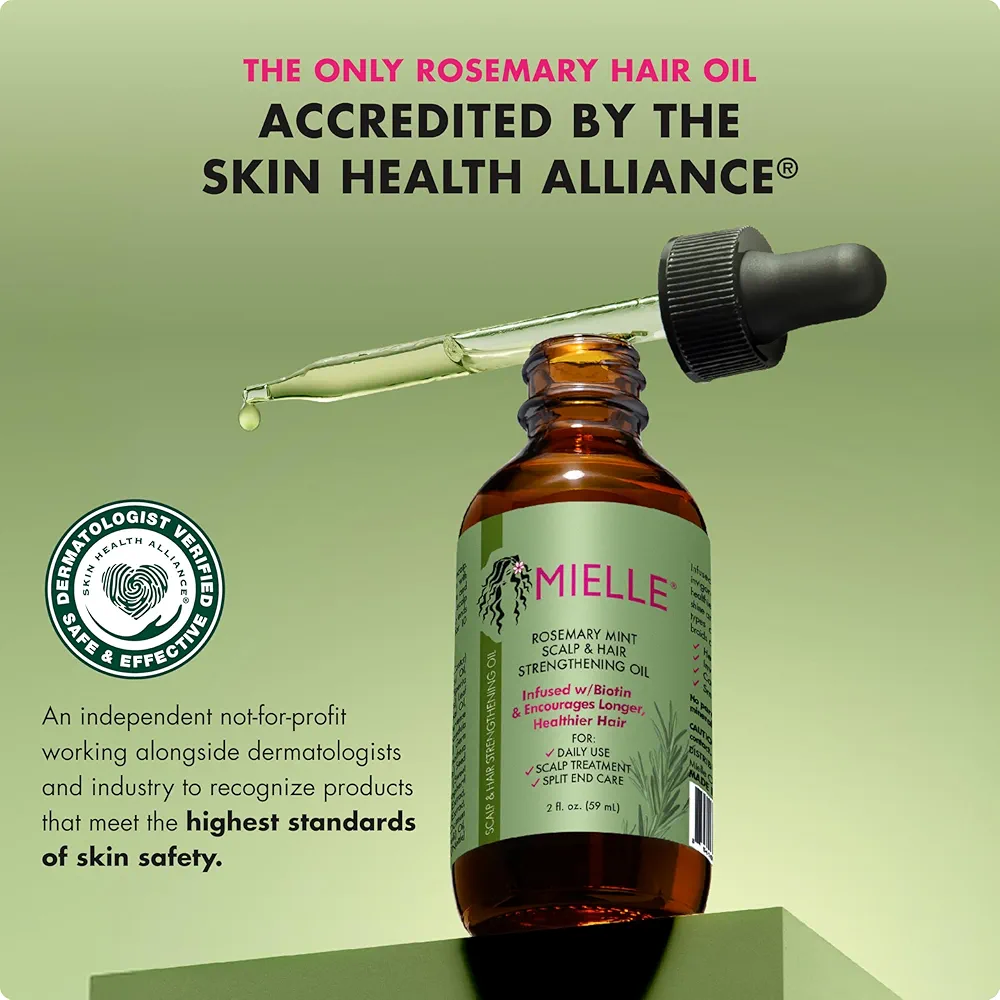 Mielle Rosemary Mint Scalp & Hair Strengthening Oil 59ml 8
