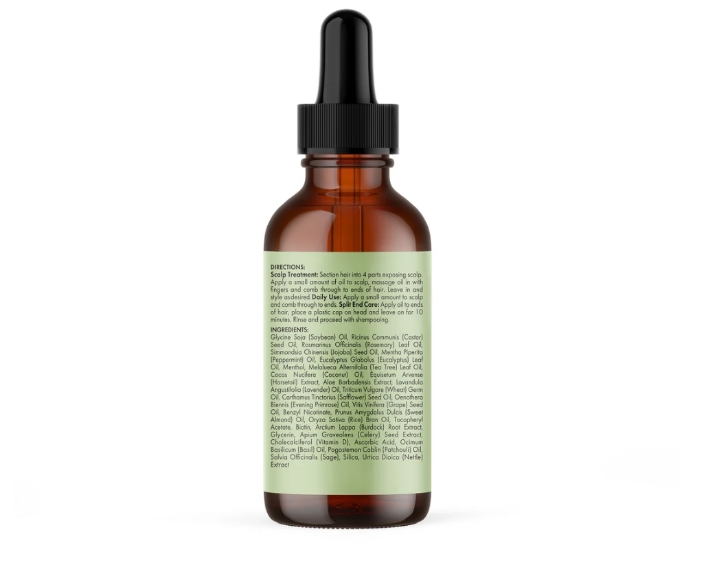 Mielle Rosemary Mint Scalp & Hair Strengthening Oil 59ml 9