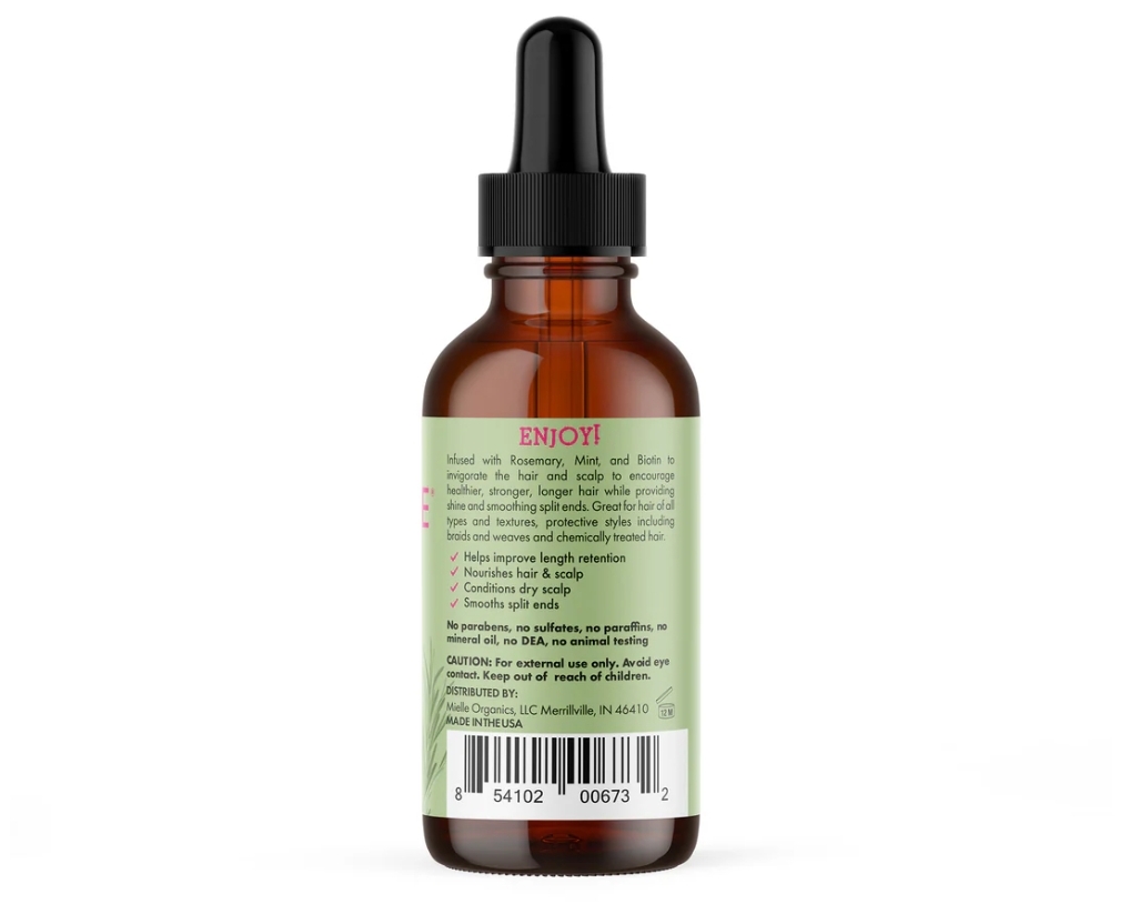 Mielle Rosemary Mint Scalp & Hair Strengthening Oil 59ml 10