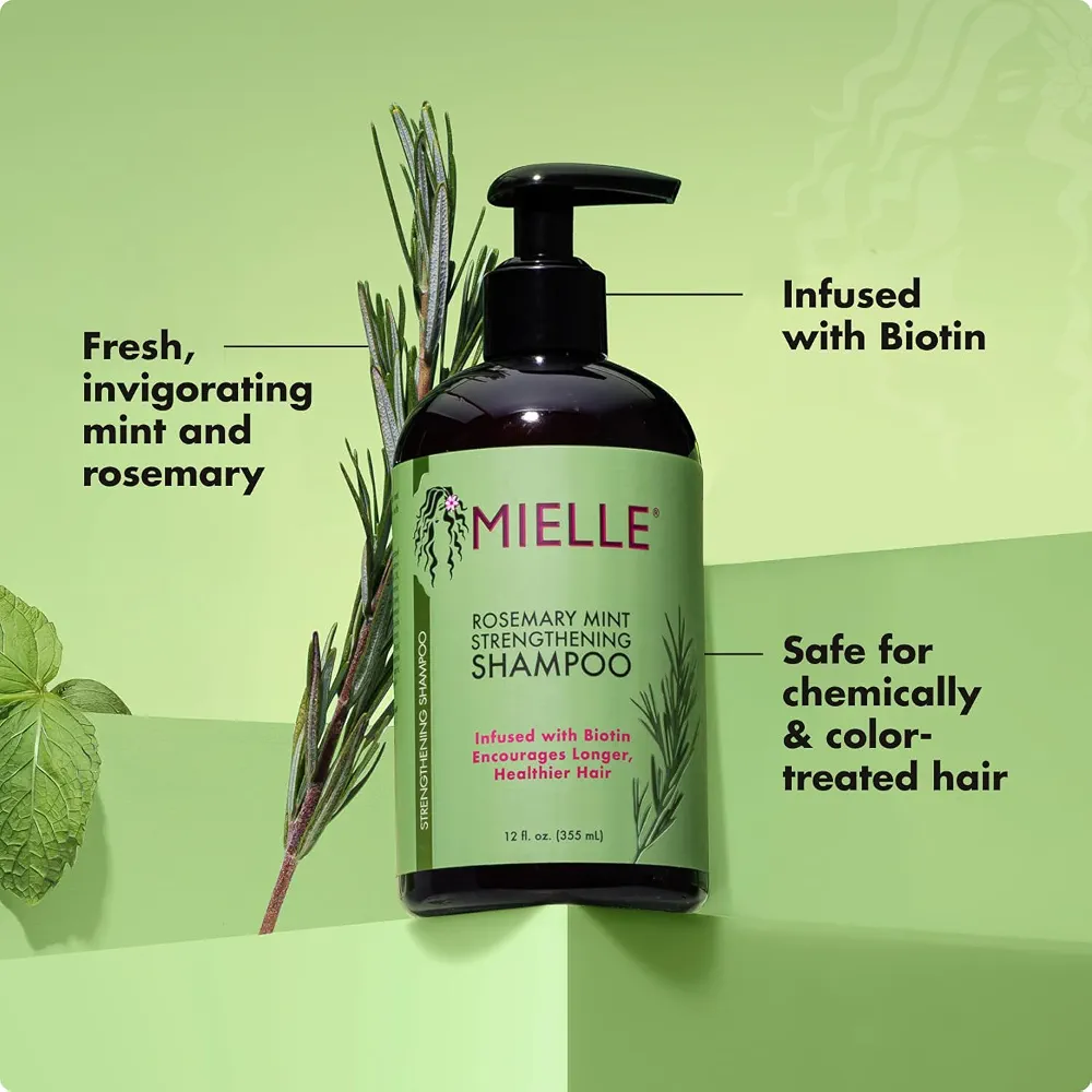 Mielle Rosemary Mint Strengthening Shampoo 355ml 4