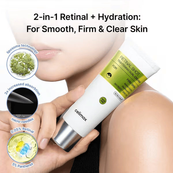 celimax - The Vita-A Retinal Shot Tightening Dual Cream 50ml 3