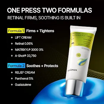 celimax - The Vita-A Retinal Shot Tightening Dual Cream 50ml 7