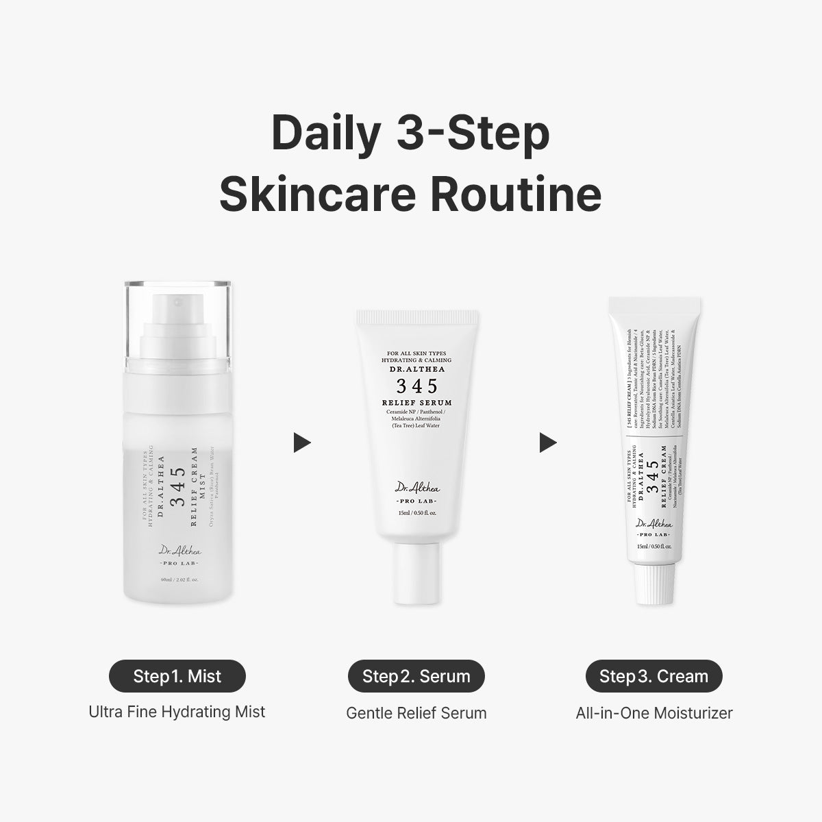 Dr. Althea - 345 Relief Trio Mini Set