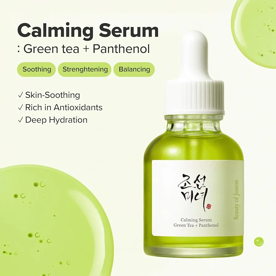 Beauty of Joseon Calming Serum: Green tea+Panthenol 30ml 6