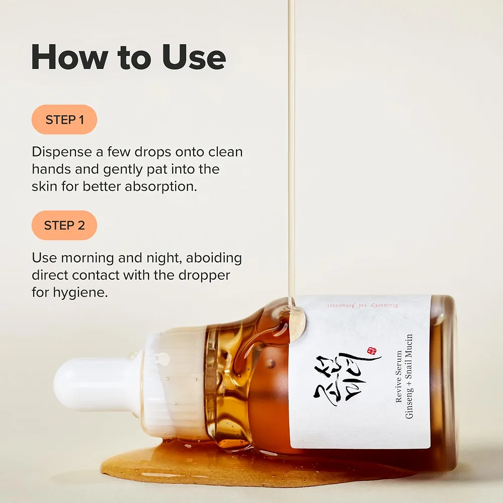 Beauty of Joseon Revive Serum: Ginseng+Snail Mucin 30ml 11