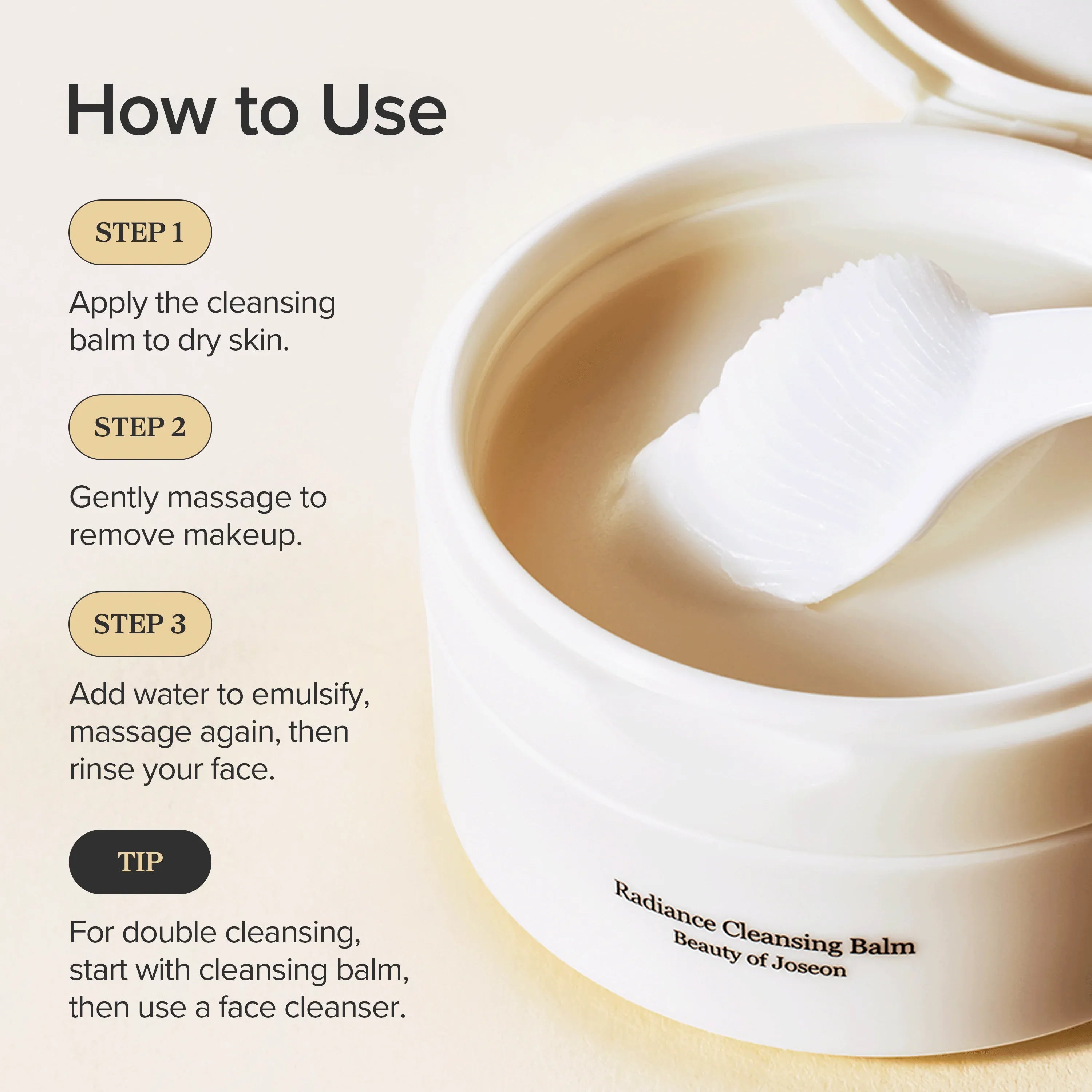 Beauty of Joseon Radiance Cleansing Balm 100ml 7