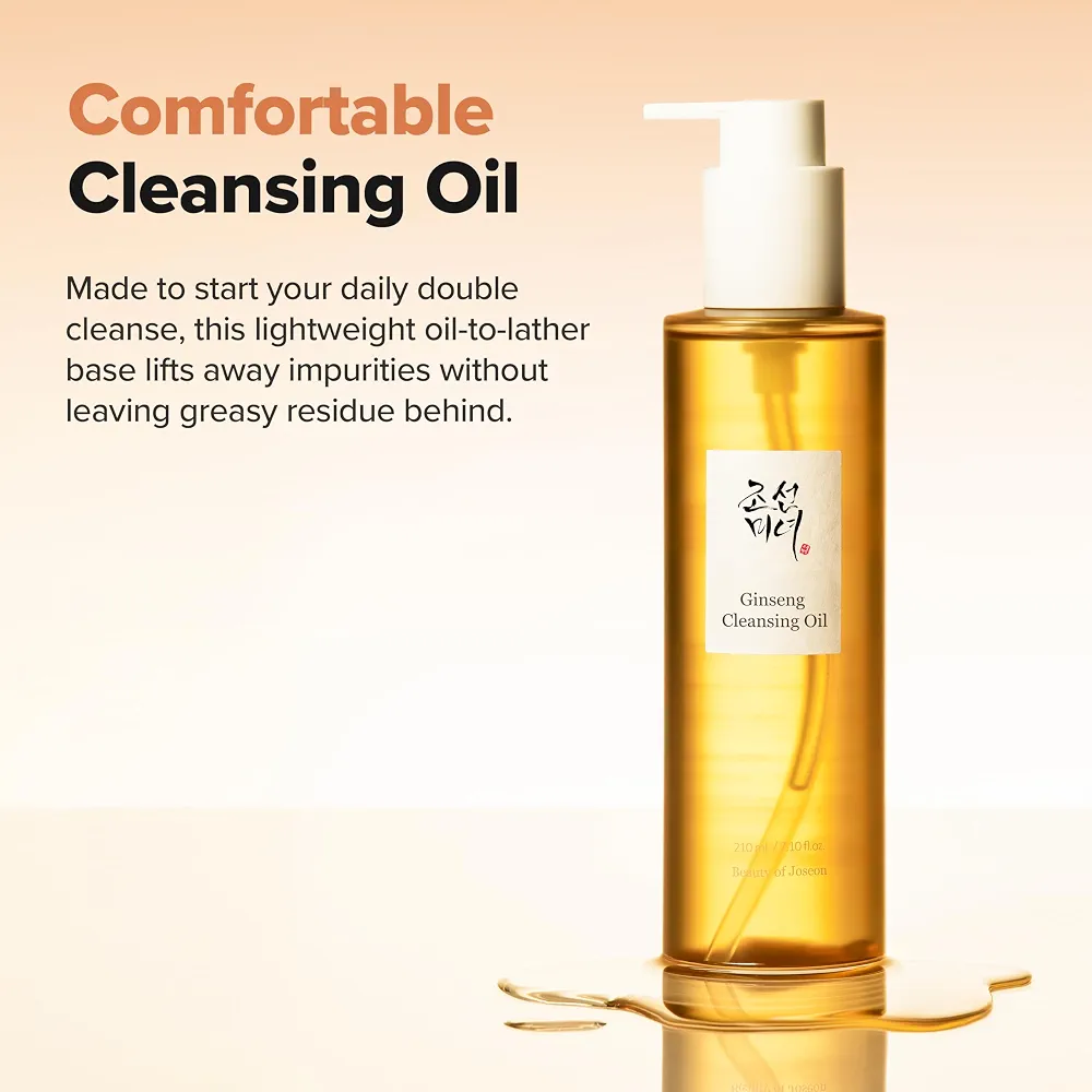 Beauty of Joseon Ginseng Cleansing Oil 210ml 9