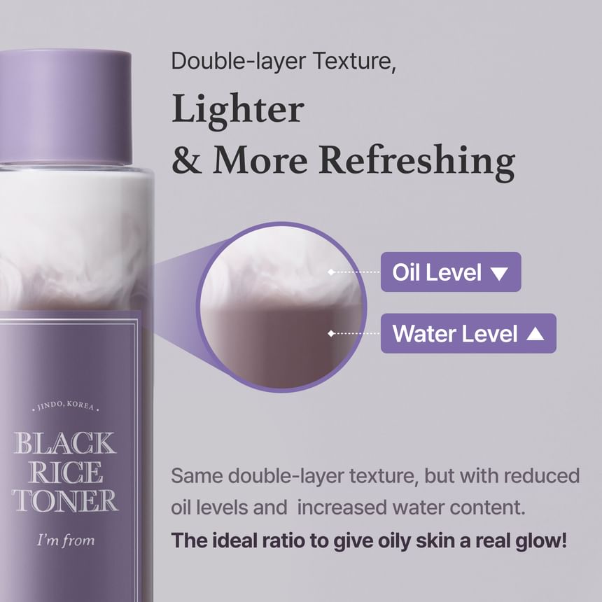 I'm from - Black Rice Toner Mini 30ml 4