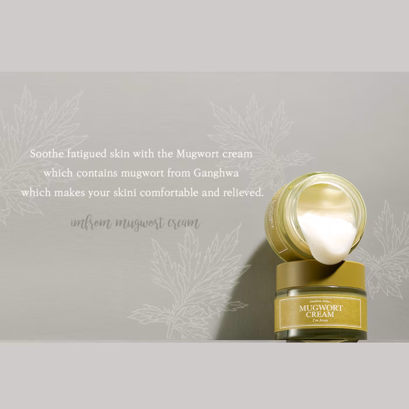 I'm from - Mugwort Cream 50g 5