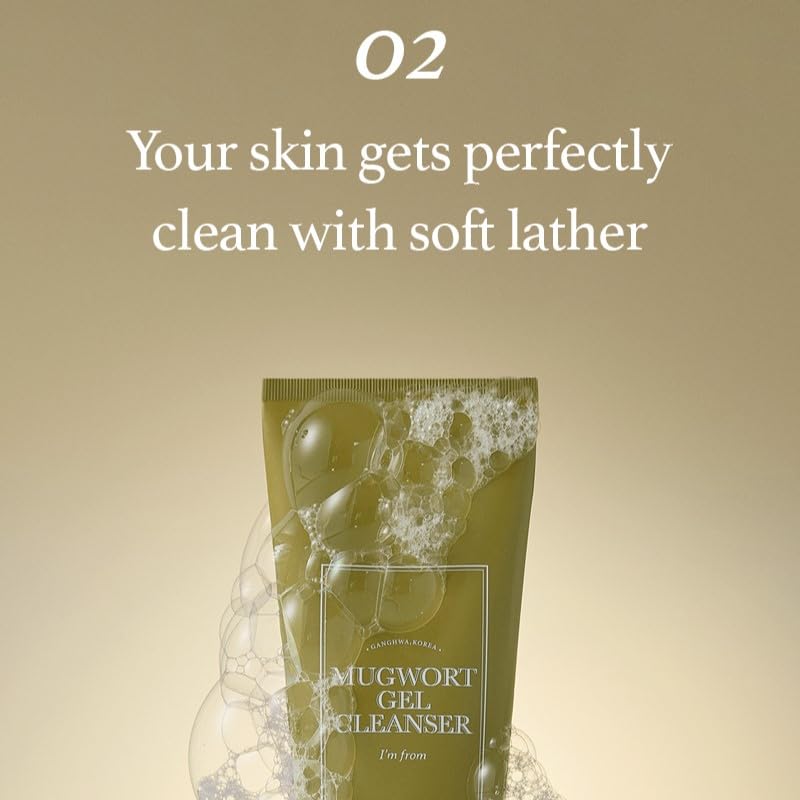 I'm from - Mugwort Gel Cleanser 150ml 4