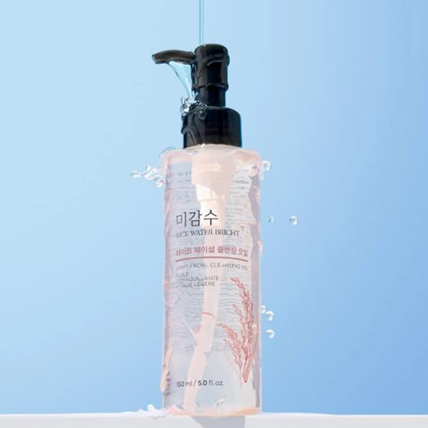 THE FACE SHOP - Rice Water Bright Light Facial Cleansing Oil 150ml 2