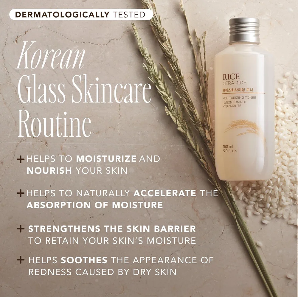 The Face Shop Rice & Ceramide Moisturizing Toner 150ml 2