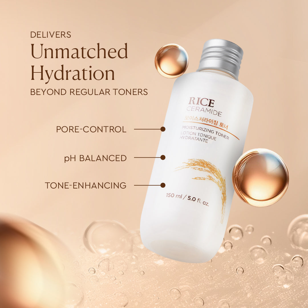 The Face Shop Rice & Ceramide Moisturizing Toner 150ml 8