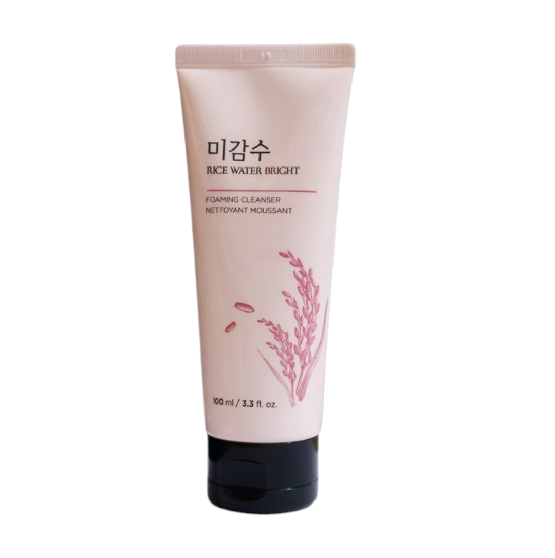 THE FACE SHOP - Rice Water Bright Facial Foaming Cleanser 100ml
