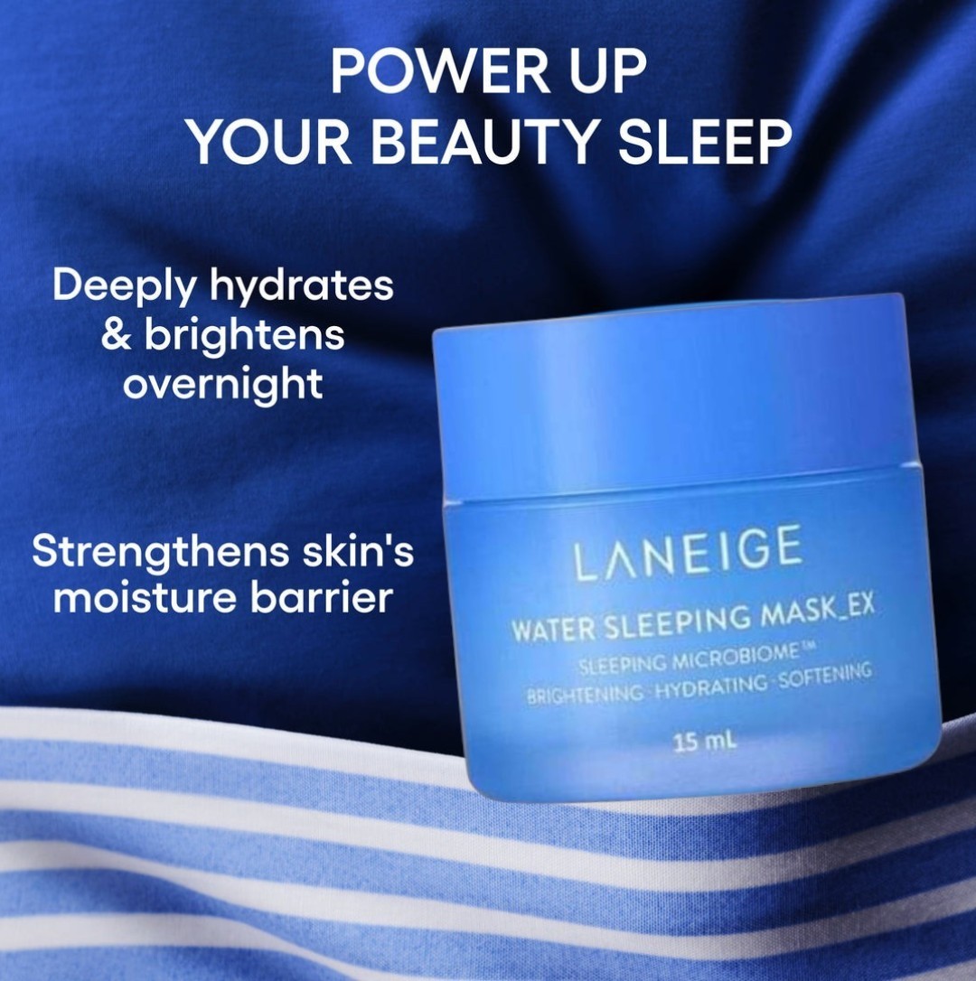 LANEIGE - Water Sleeping Mask Mini 15ml 2