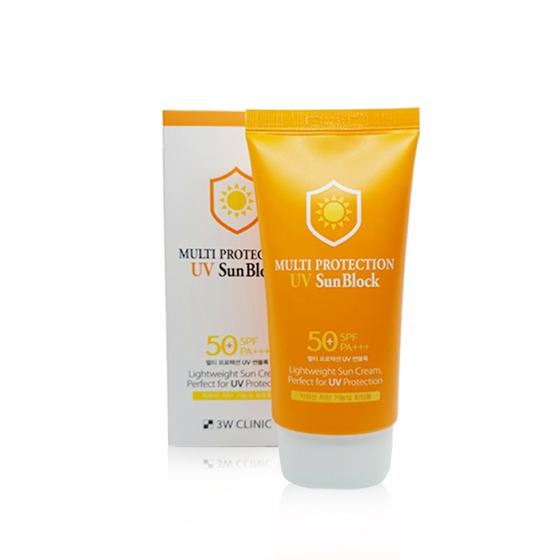 3W Clinic Multi Protection UV Sun Block SPF 50+/PA+++ (70ml) 2