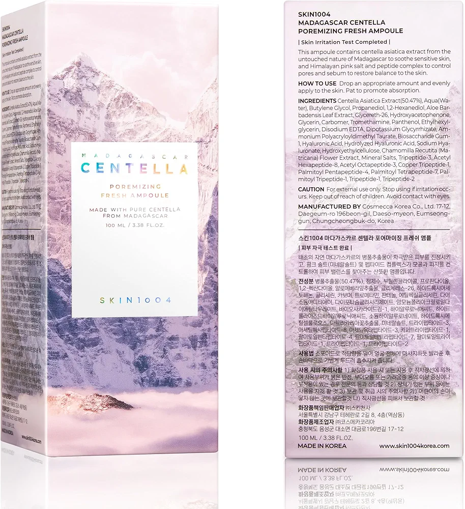 SKIN1004 - Madagascar Centella Poremizing Fresh Ampoule 100ml 7