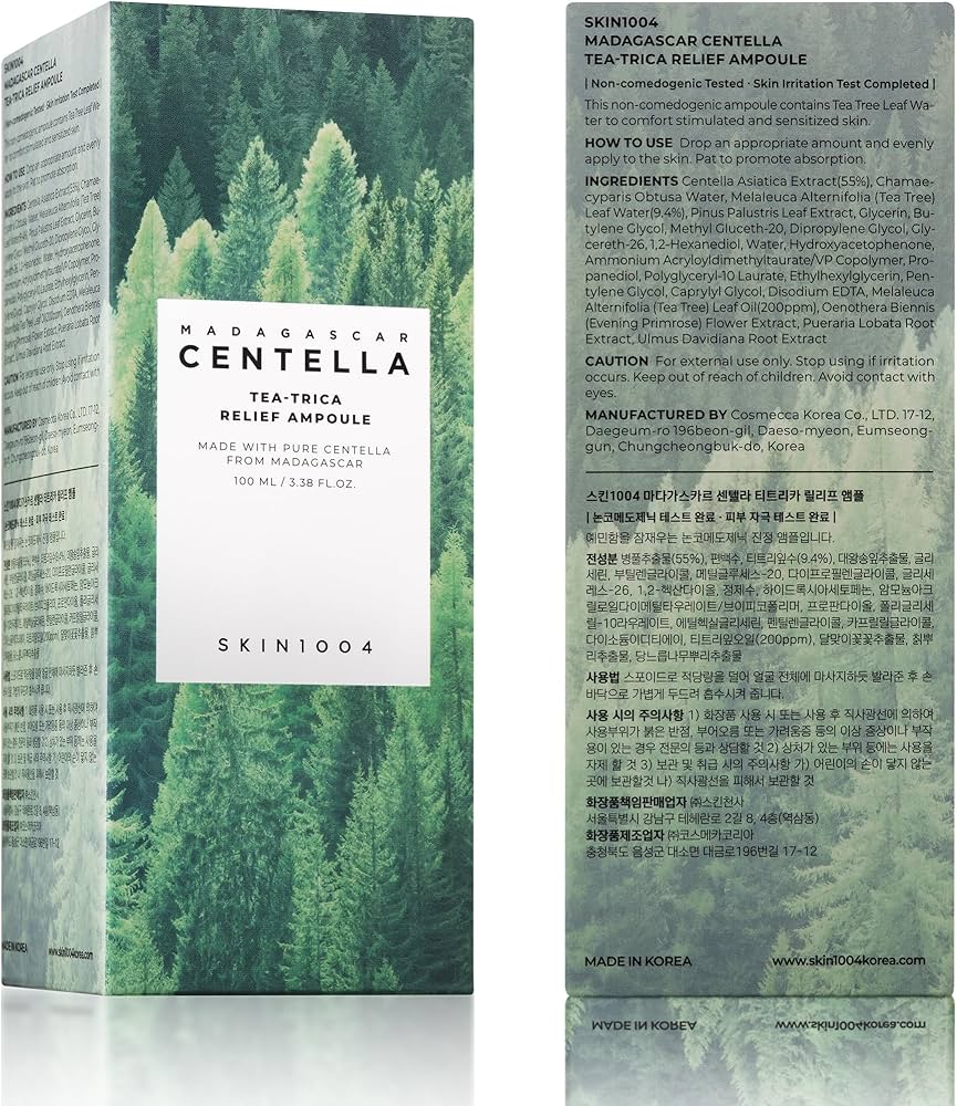 SKIN1004 - Madagascar Centella Tea-Trica Relief Ampoule 100ml 8