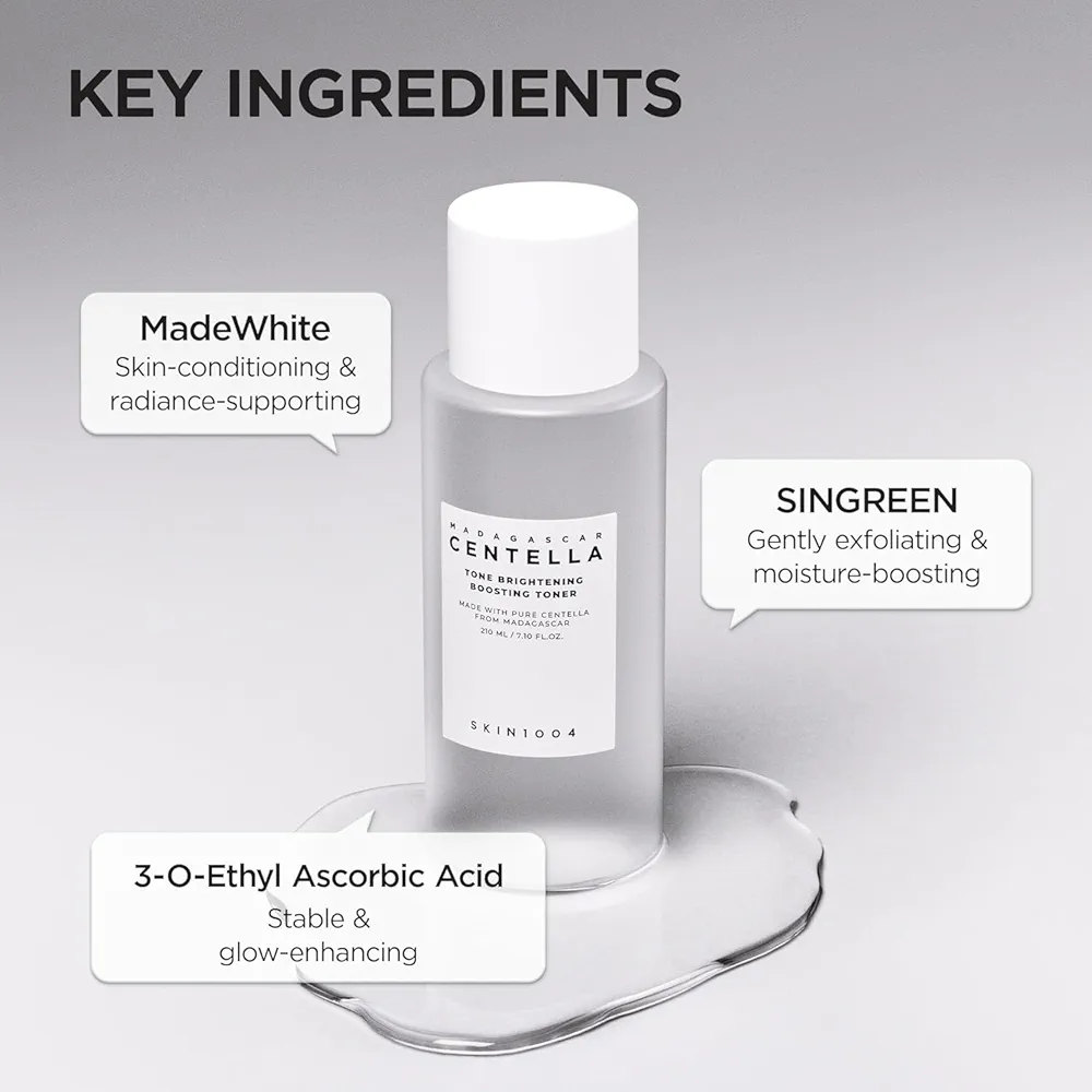 SKIN1004 - Madagascar Centella Tone Brightening Boosting Toner 210ml 4