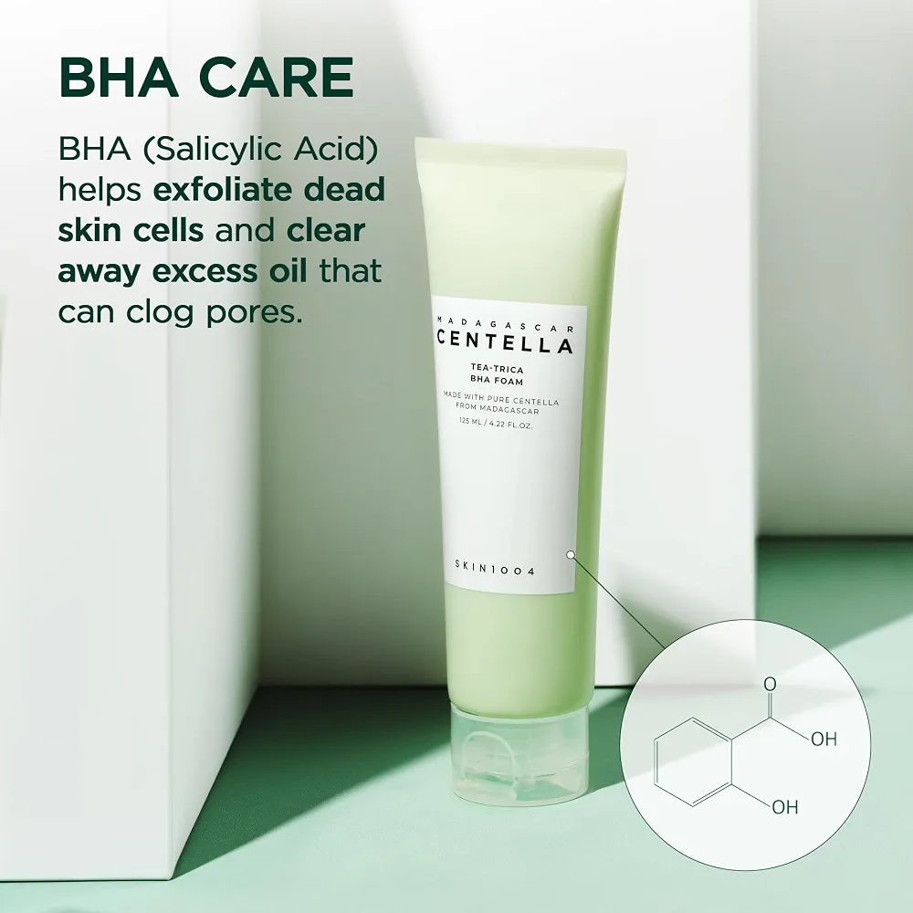 SKIN1004 - Madagascar Centella Tea-trica BHA Foam 125ml 5