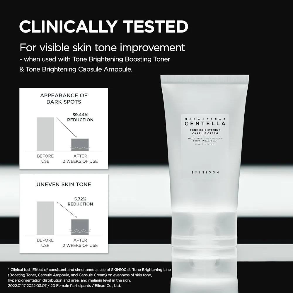 SKIN1004 - Madagascar Centella Tone Brightening Capsule Cream 75ml 4