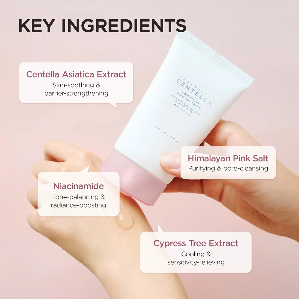 SKIN1004 - Madagascar Centella Poremizing Light Gel Cream 75ml 5